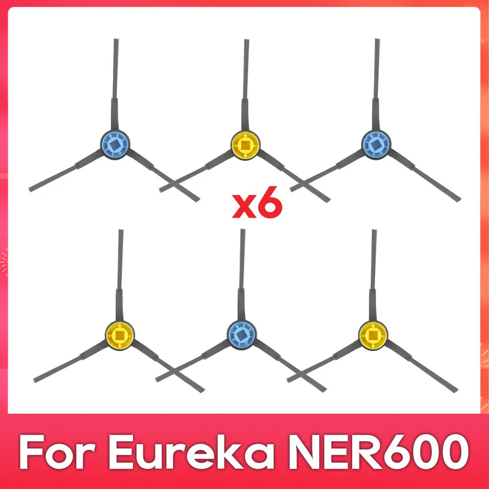Fit For ( Eureka NER600 ) Roller Main Side Brush Hepa Filter Mop Rag Robot Vacuum Cleaner Spare Part Accessory Replacement Kit