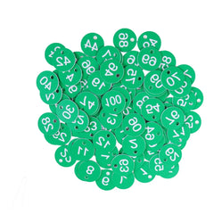 200Pcs Numbered Sign Labels Beehive Tags Livestock Garden Tool Set Beekeeping Supply Red Bee Hive Mating Box Mark