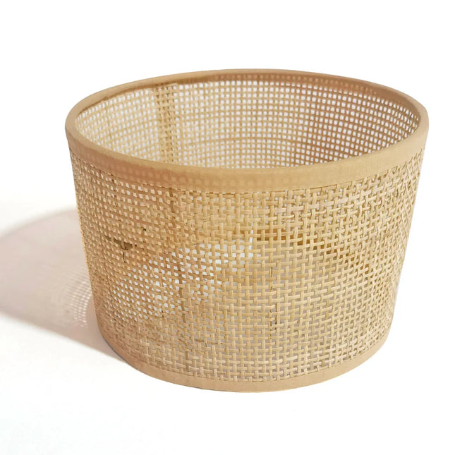 Simulated Rattan Lamp Cover Vintage Chandelier Specialty Paper Home Living Room Teahouse Lampshade Pendant Light Decor Lampshade