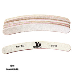 5/25Pcs/Lot Nail File Mix Color 80/100/150/180/240 Grit Professional Sandpaper Cuticle Remover Buffer Files Manicure Tool Set