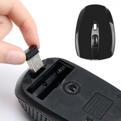 2.4G Wireless Mouse Bluetooth Mouse Ergonomic 800/1200/1600DPI 6 Mute Buttons Mouse For MacBook Tablet Laptops Computer PC
