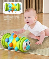 Baby Crawling Roller Toy Infant Activity Tummy Time Roller Montessori Educational Development Sensory Toys for Kids 0 12 Months