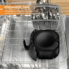 Air Fryer Oven Digital Large 7.7L Rapid Air Circulation,Air Fryers With Touch Screen Viewable Window Dishwasher Safe Accessories