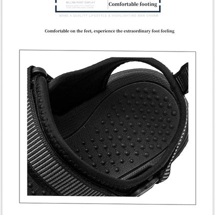 Men Sandals Summer Leisure Beach Holiday Sandals Men Shoes Outdoor Sneakers Male Retro Comfortable Casual Sandals Men