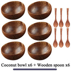 6 bowl 6 spoon / 12CM-15CM / CHINA