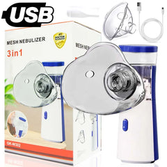 Medical Silent Mesh Nebulizer Handheld Asthma Inhaler Atomizer Children Health Care Mini Portable Nebulizer Humidifier