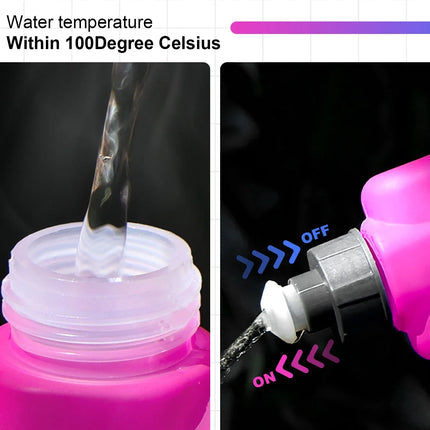 WRELS Sport Water Bottle Material Sports Fitness Running Riding Camping Hiking Portable Kettle Lightweight Water Bottle