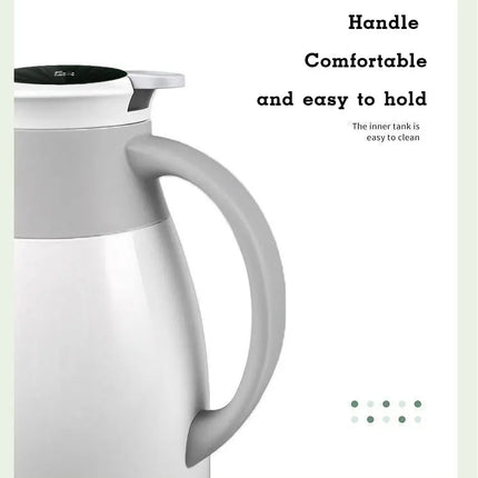 Xiaomi 2L Coffee Thermos Household Digital Display Glass Liner Vacuum Flasks Large Capacity Water Bottle Kitchen Thermal Kettle