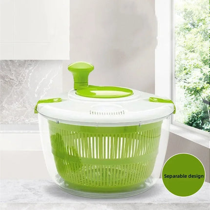 Stainless steel Vegetable Dehydrator Electric Cleanse Dryer Strainer Fruit and Vegetable Dry Wet Separation Dehydrator Kitchen
