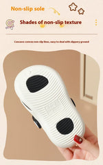 Children's Flip Flops, Anti Slip and Lightweight, Children's Hole Shoes, Soft Soled Cartoon Beach Shoes for Boys and Girls