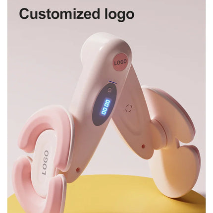 Women Postpartum Repair Pelvic Floor Muscle Leg Clamps Trainer LED Counted Exerciser Beauty Leg Convenient Fitness Equipment