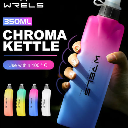 WRELS Sport Water Bottle Material Sports Fitness Running Riding Camping Hiking Portable Kettle Lightweight Water Bottle