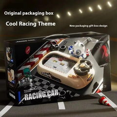 2024 Racing Adventure Children'S Steering Wheel Electric Desktop Game Console Evasion Simulation Driving Toy