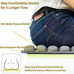 Air Cushion Portable Car Seat Office Chair Wheelchair Pad Anti Bedsore Orthopedics Pain Pressure Relief Cushion Camping Seat Mat