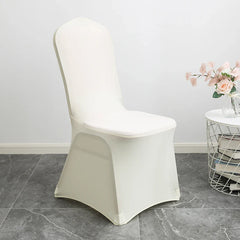 Black Extra Thicker Spandex Chair Covers For Wedding Events Party Decoration High Quality Stretch Elastic