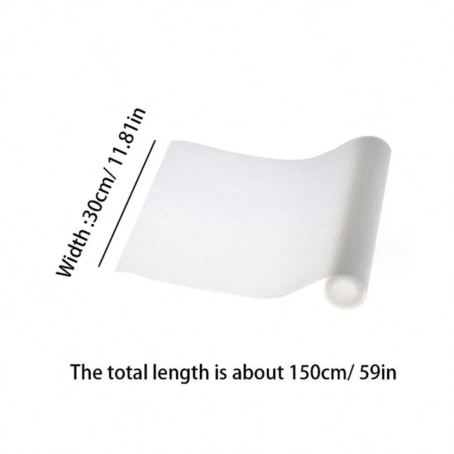 Shelf Liner for Kitchen Cabinets - Non-Slip Waterproof Drawer Liner Mat Easy Clean
