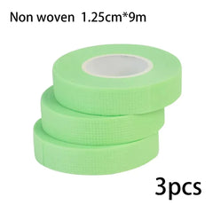 1/3/5 Rolls Eyelashes Extension Tape PE Adhesive Tools Under Eye Pads For Micropore Lashes Grafting Supplies Lash Lifting Tapes