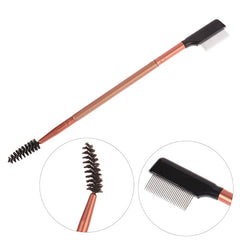 1PC Eyelash Comb Eyebrow Lash Brush Cosmetics Lash Separator Stainless Steel Professional Makeup Eyelash Brush Makeup Cosmetic T