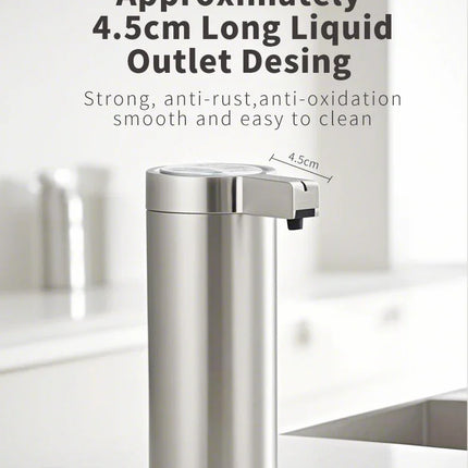 Kitchen Soap Machine Automatic Sensor Out of Hand Sanitizer Smart Electric Body Wash Soap Dispenser 304 Stainless Steel