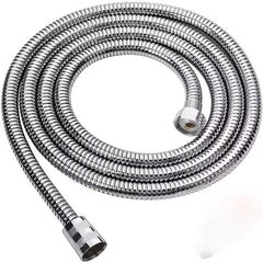 High Quality Grey 1.5m/ 2m /3m G1/2 Inch Flexible Shower Hose Stainless Steel Chrome Bathroom Water Head Shower Extension Pipe