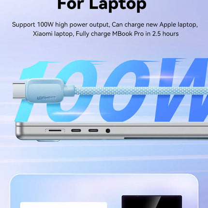 Essager 100W USB Type C To USB C Cable 5A PD Fast Charging Cable Type C Wire For Xiaomi Samsung Huawei Oppo Oneplus Macbook iPad