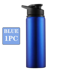 Portable Water Bottle Bicycle Riding Drinking Water Bottle Outdoor Sport Travel Mug Metal Stainless Steel Bottle