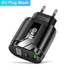EU Plug Black