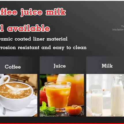 Xiaomi 2L Coffee Thermos Household Digital Display Glass Liner Vacuum Flasks Large Capacity Water Bottle Kitchen Thermal Kettle