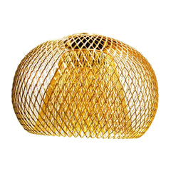 Metal Wire Pendant Lamp Shade Ceiling Light Shade Chandelier Cover Cage Guard for Home Teahouse Dining Room Cafe Hallway