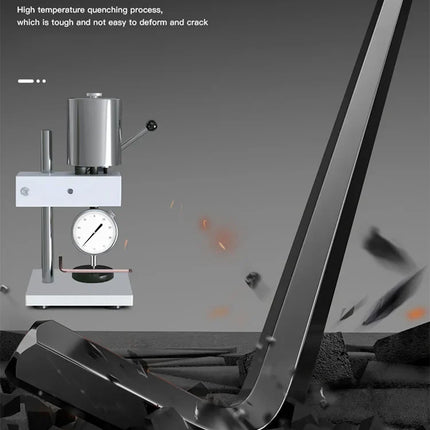 DELIXI ELECTRIC Allen Key Set，Allen Hex WrenchScrewdriverBox-packed Set，SleevUniversal Torque Long Metric,for VehicleMaintenance