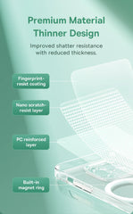 Baseus Magnetic Phone Case for iPhone 15 14 13 12 11 Pro Max Wireless Charging Cover For iPhone 15 14 Pro Max Magnet Clear Case