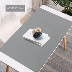 60/40cm Oversized Food Grade Silicone Waterproof Placemat Heat Insulation Anti-Skidding Washable Table Mat For Kitchen Dinner