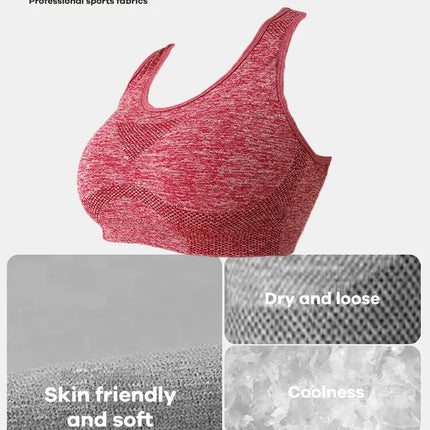 Soutien-gorge Push Up Respirant Pour Femmes, Sous-vêtements De Sport, Course À Pied, Yoga, Fitness