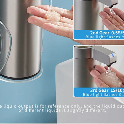 Kitchen Soap Machine Automatic Sensor Out of Hand Sanitizer Smart Electric Body Wash Soap Dispenser 304 Stainless Steel