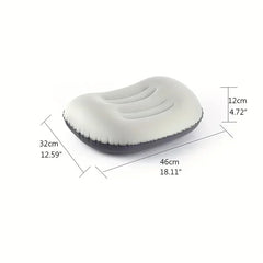 Camping Pillow with Ultralight Inflatable Pillow for Neck Lumbar Support Upgrade Backpacking Pillow