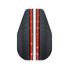 2PCS Car Rearview Mirror Rain Eyebrow Carbon Fiber Rain Shield Sun Shade Clear Vision Protector for Auto Mirror Accessories