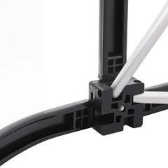 Foldable Tradeshow Table Exhibition Countertop Podium Promotion Table Office Reception Desk School Lecture Table