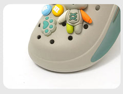 Casual Cute Non Slip Clogs For Girls, Breathable Lightweight Garden Clog Shoes For Indoor Outdoor Shower Beach Pool