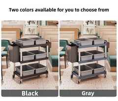 Loading Storage Trolley Cart Tool Service Cart Auxiliary Tool Trolley Carrito De Almacenamiento Con Ruedas Organizer Cart ST042