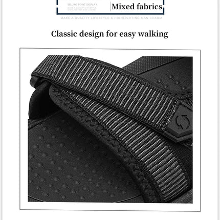 Men Sandals Summer Leisure Beach Holiday Sandals Men Shoes Outdoor Sneakers Male Retro Comfortable Casual Sandals Men