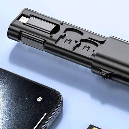 Toocki PD60W USB C To Type C Cable For iPhone 15 Pro Max 5 in 1 Cable Charging Case Set USB Adapter Cable For Samsung S23 Xiaomi