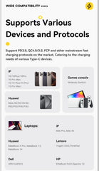 Essager 60W Type C To Type C Fast Charging Cable  For iPhone 16 Xiaomi Huawei  Lanyard  Halter Neck Wrist Multifunctional Cable