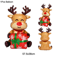 2025 Crown Number Foil Balloons Happy New Year Eve Party Decoration Photo Booth Props Supplies Christmas Home Decor Navidad 2024