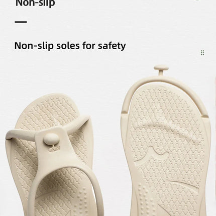 Folding Slippers Trip Travel Portable Slides Women Men Light Home Hotel Salon Homestay Guest Use Sandals Bathing Beach Shoes