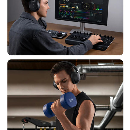 Baseus Bass 30 Max Wireless Headset Bluetooth 5.3 Over Headphones Bass-Enhancing 40mm Diaphragm Ultra Low Latency Earphones 50H