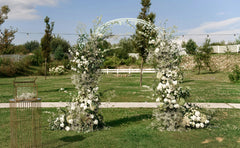 Heavy Duty Metal Wedding Arch, Garden Arbor, Trellis, Archway, Pergola, Balloon Decor Backdrop Stand