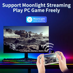 ANBERNIC RG40XX H Handheld Game Console 4.0-in 640*480 IPS Screen 3200mAh 64 Bit System With RGB Light Built in 5K+Games RG40XXH