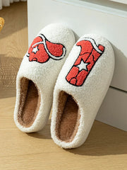 Cowgirl Style Fashion Boot Women Slippers Cool Hat Fluffy Country Nashville Comfortable Cozy Comfy Houseshoes Winter Shoes