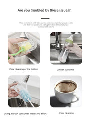 Automatic Faucet Cup Washer, Washing Machine, Bar Glass Rinser, Coffee Pitcher, Wash Cup Tool for Kitchen, Hotel, Home