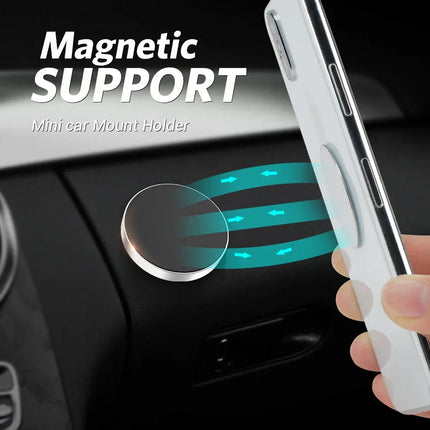 Magnetic Car Phone Holder Universal Car Phone Stand for iPhone Xiaomi Huawei Samsung Dashboard Wall Mounted Car Magnet Sticker